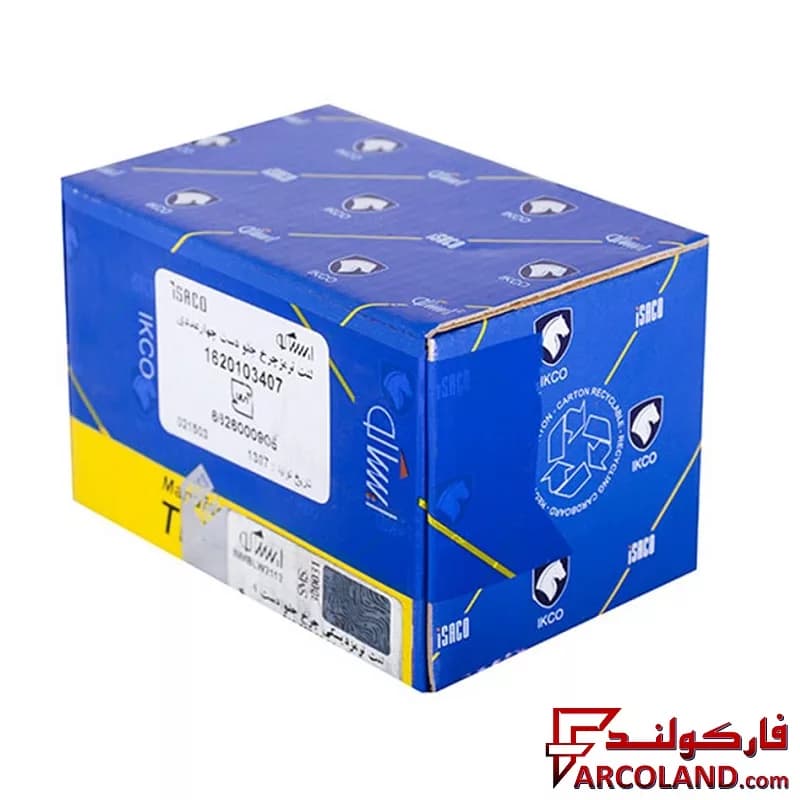 لنت ترمز جلو تکستار ایساکو مدل 1620103407 مناسب رنو ساندرو — تصویر ۳