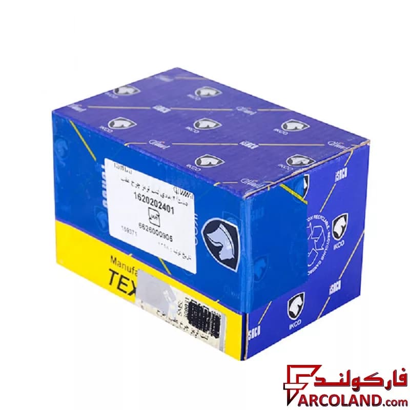 لنت ترمز عقب تکستار ایساکو مدل 1620202105 مناسب پژو پارس LX — تصویر ۳