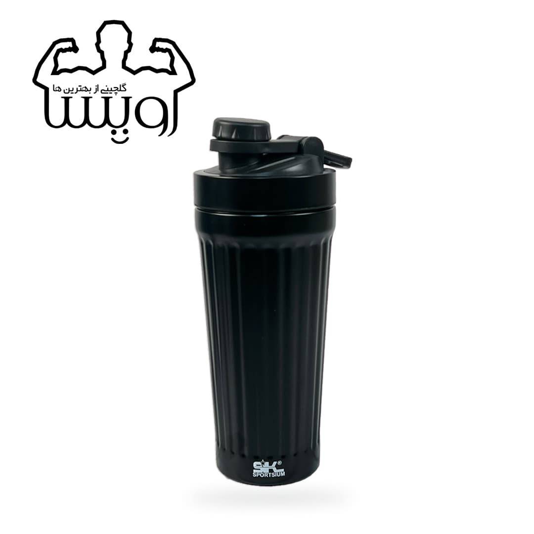 شیکر استیل یک تیکه درب پیچی مدل SK — تصویر ۳