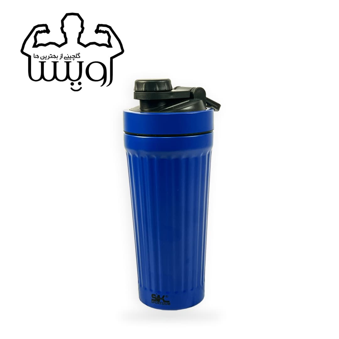 شیکر استیل یک تیکه درب پیچی مدل SK — تصویر ۴