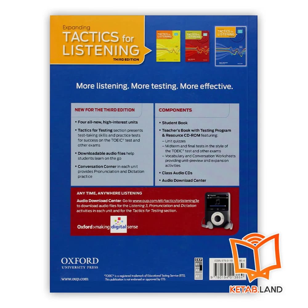 پک سه جلدی Tactics for Listening — تصویر ۳