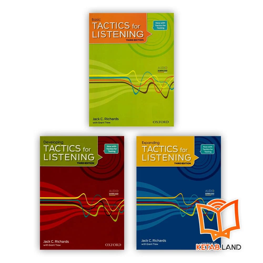 پک سه جلدی Tactics for Listening