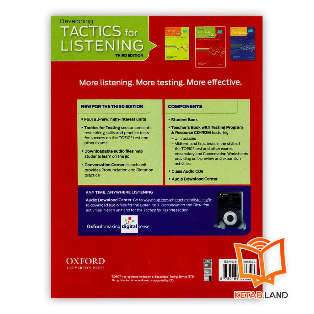 پک سه جلدی Tactics for Listening — تصویر ۲
