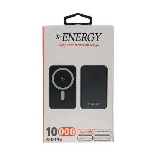 پاوربانک ایکس-انرژی X ENERGY مدل X-814M ظرفیت ۱۰ هزار فست شارژ — تصویر ۲
