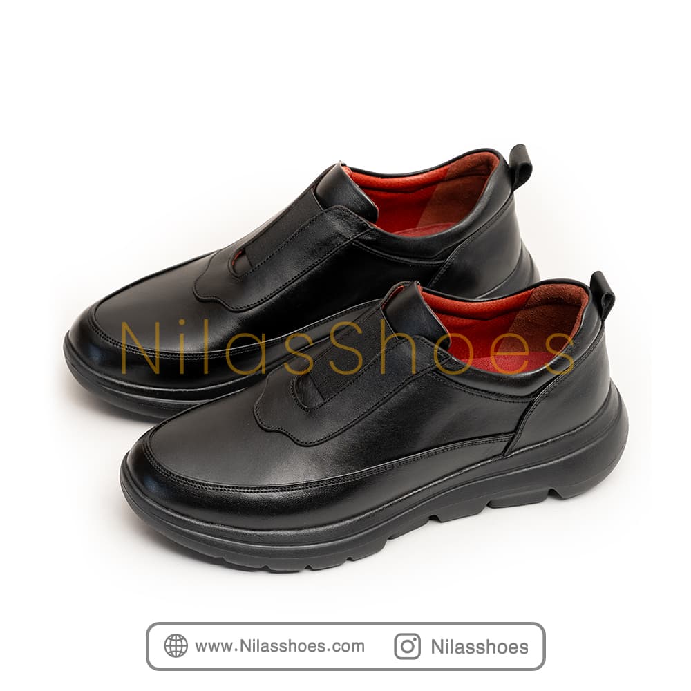 اسپرت زنانه طبی و راحتی چرم طبیعی (B-1391) — تصویر ۲