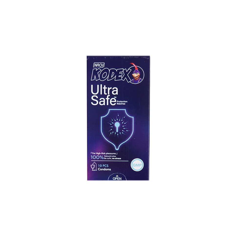 کاندوم فوق العاده ایمن ناچ کدکس Nach Kodex مدل Ultra safe – بسته 10 عددی