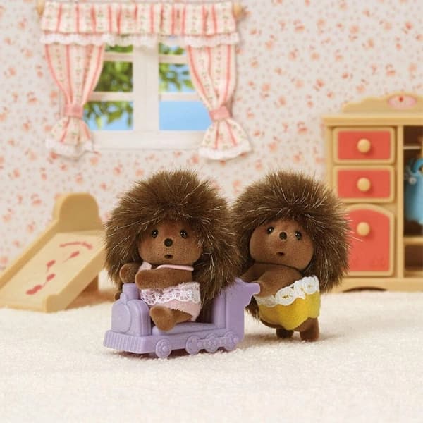 جوجه تیغیهای دوقلو سیلوانیان فامیلیز مدل 5424 Sylvanian families — تصویر ۳