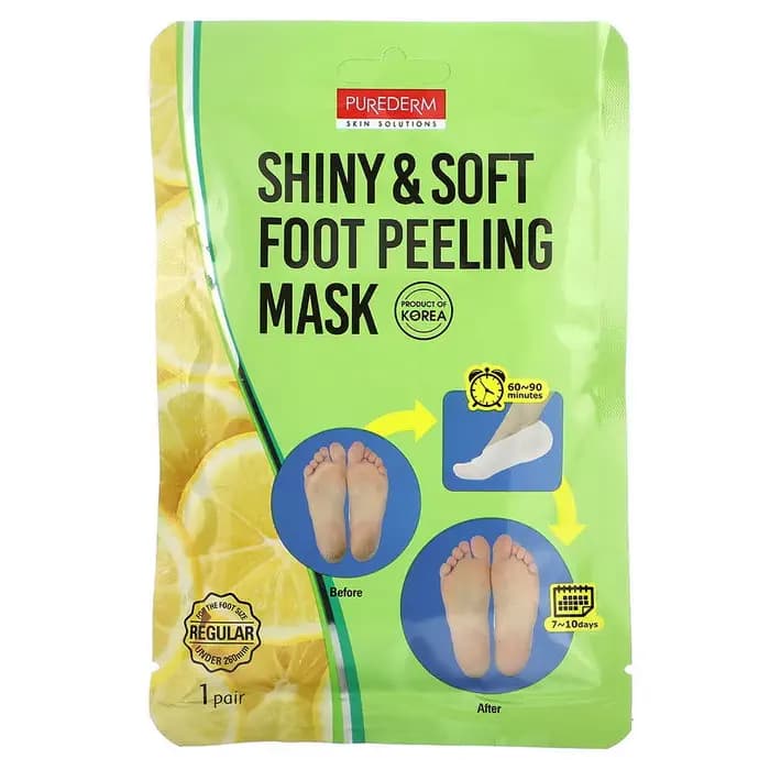 ماسک پا پیوردرم با عصاره لیمو Purederm Foot Peeling Mask