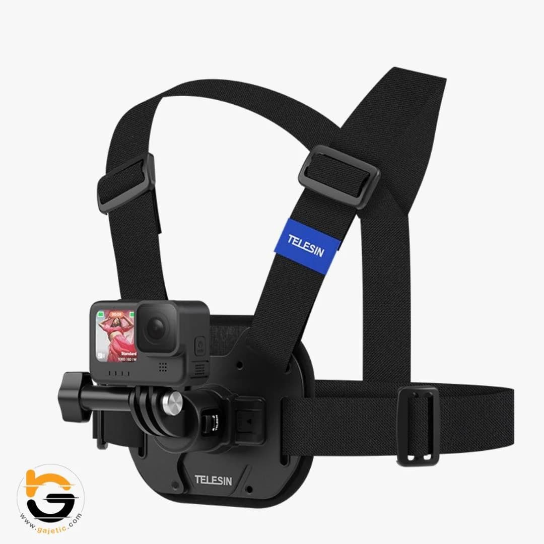 بند سینهای Telesin Vest Chest Strap v2 مخصوص دوربینهای اکشن — تصویر ۲