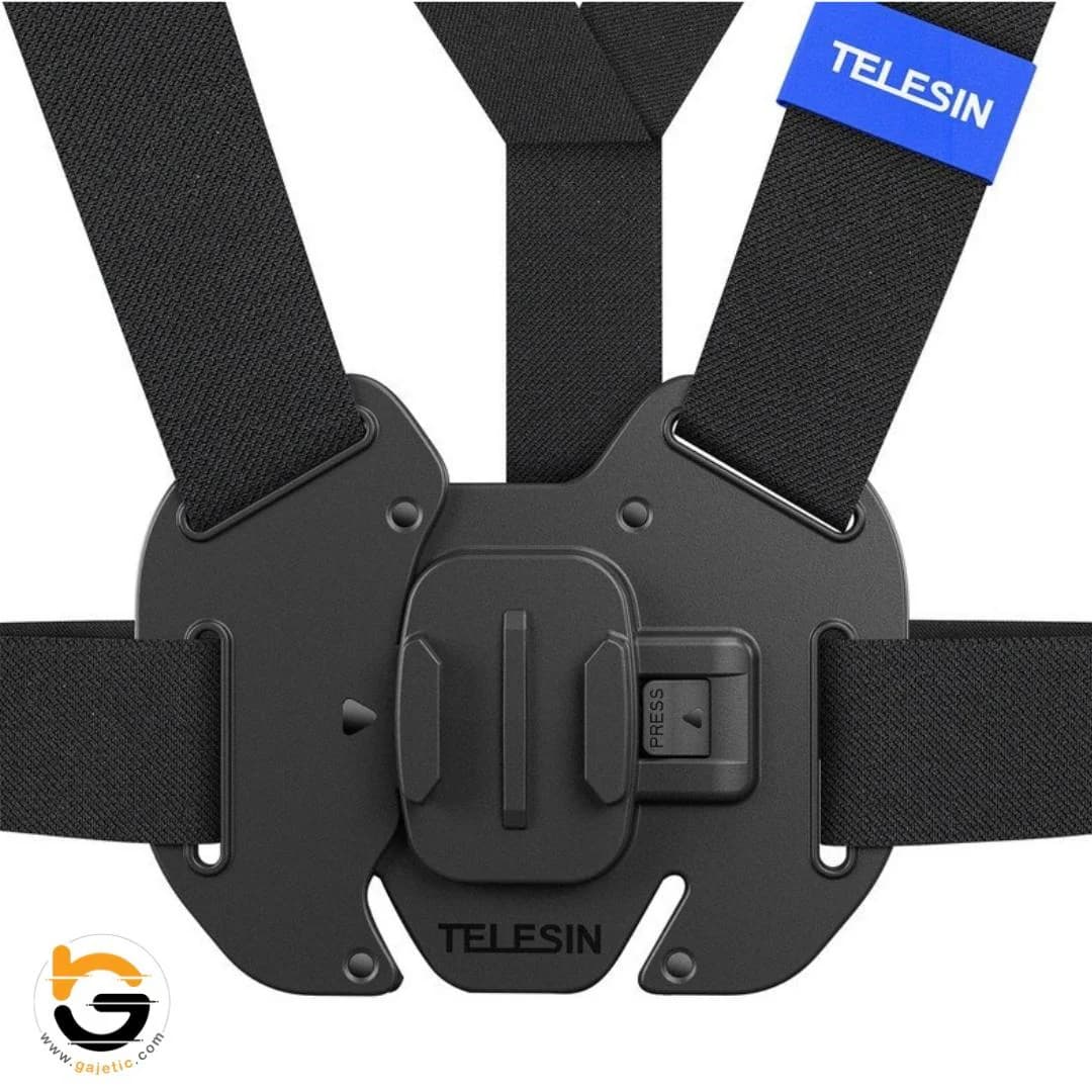 بند سینهای Telesin Vest Chest Strap v2 مخصوص دوربینهای اکشن — تصویر ۴