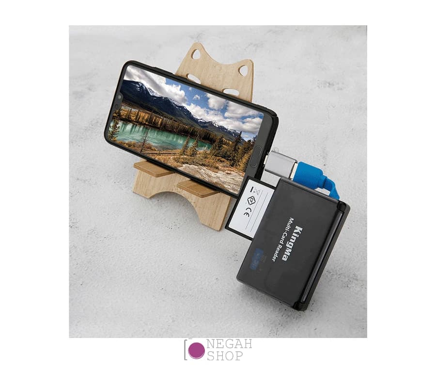کارت خوان و کیف محافظ مموری KingMa BMU001 — تصویر ۳