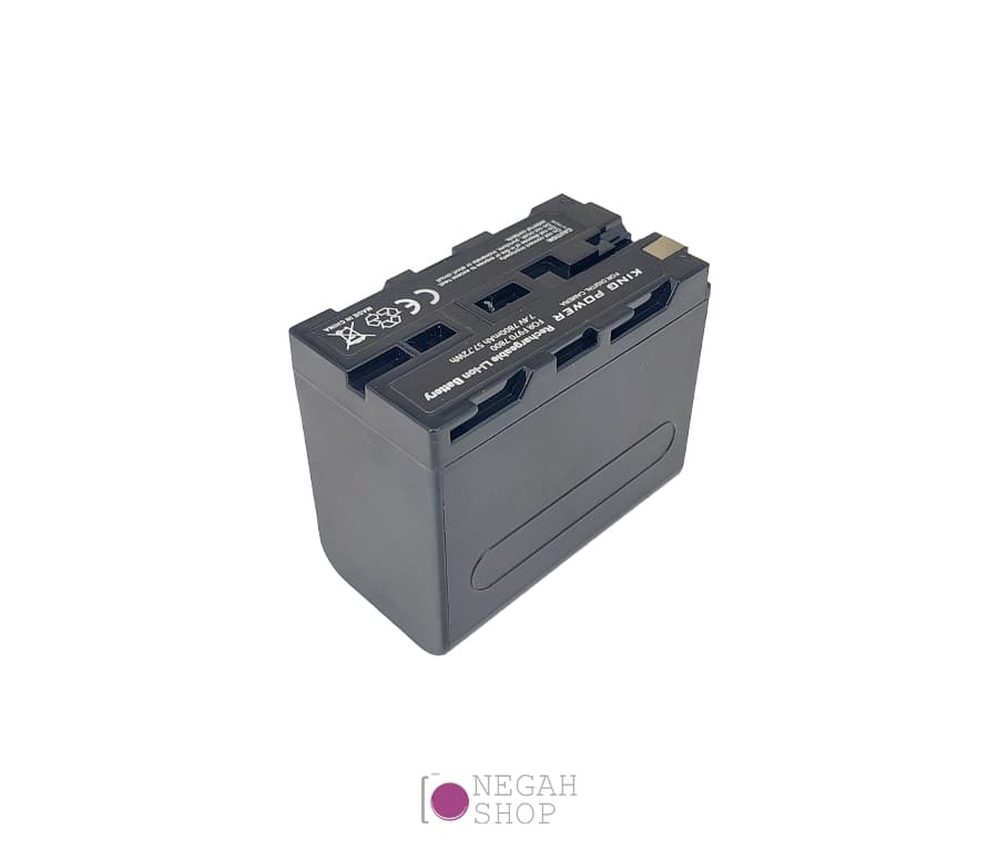 باتری دوربین King Power مدل NP-F970 با ظرفیت 7800 میلی آمپر — تصویر ۳