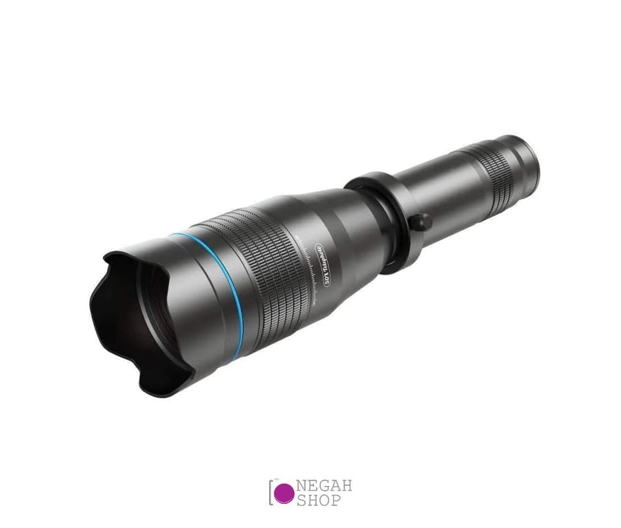لنز تله گوشی موبایل Apexel JS60X با زوم اپتیکال 60 برابر، منشور BaK4 و سهپایه همراه — تصویر ۲