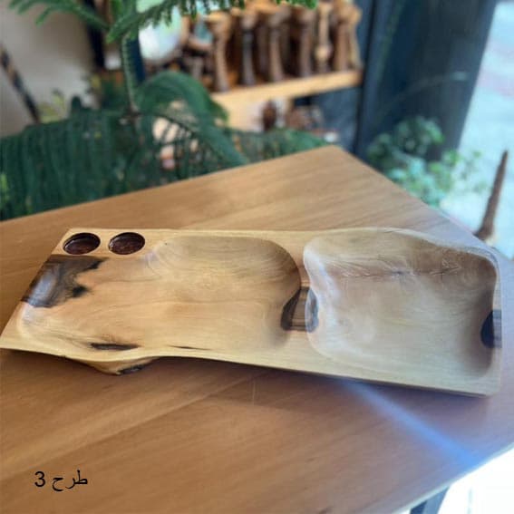 اردوخوری چوبی دستساز کد 1300044 — تصویر ۷