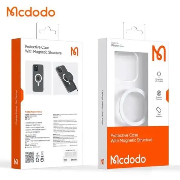 قاب موبایل نیمه شفاف مگ سيف مک دودو مدل Mcdodo PC-1660 مناسب اپل iPhone 13 PROMAX — تصویر ۸