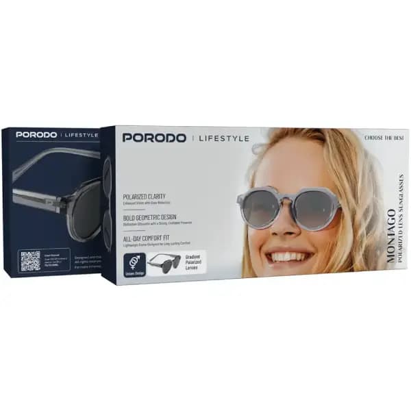 عینک آفتابی پرودو مدل Porodo Lifestyle Montago Polarized Lens Sunglasses — تصویر ۵