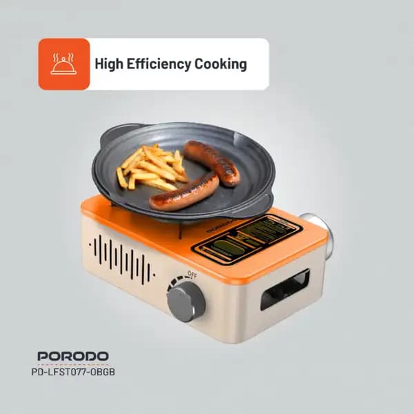 اجاق کمپینگ پرودو مدل Porodo Lifestyle Portable Outdoor Stove — تصویر ۴