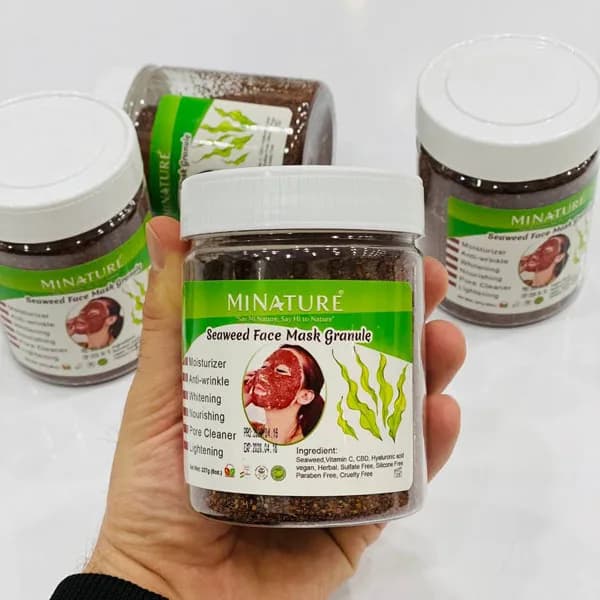 ماسک جلبک گرانول برند میناتور MINATURE وزن ۲۲۷ گرم — تصویر ۲