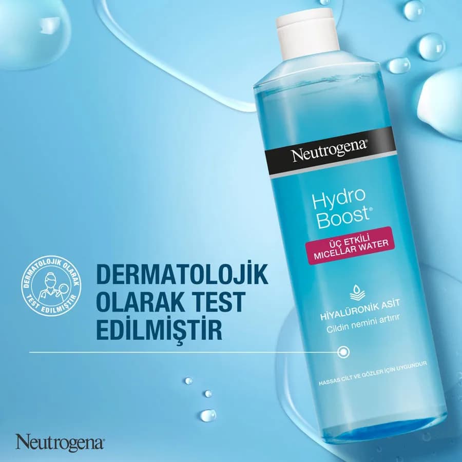 میسلار واتر نوتروژینا مدل هیدروبوست 400 میل — تصویر ۲