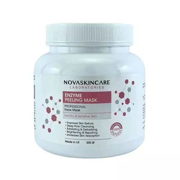 پیلینگ آنزیمی (خشک و حساس) نوا اسکین کر novaskincare حجم 300گرم