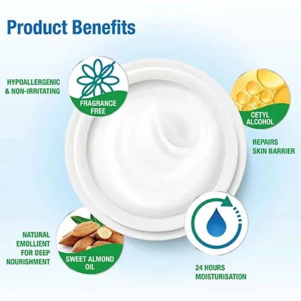 کرم مرطوب کننده ستافیل Cetaphil حجم 550 گرم — تصویر ۵
