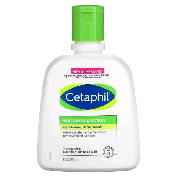 لوسیون مرطوب کننده صورت و بدن ستافیل Cetaphil حجم 237 میل