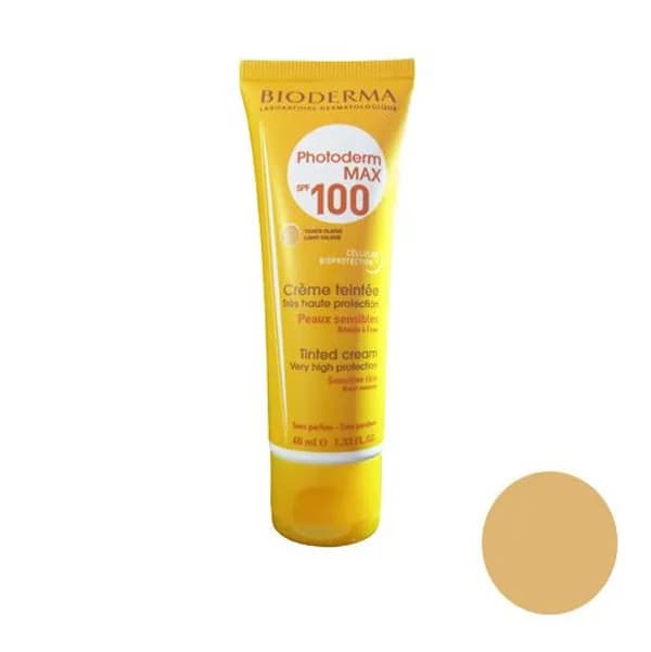 کرم ضد آفتاب SPF100 فتودرم مکس رنگ روشن بایودرما BIODERMA حجم 40 میل — تصویر ۲