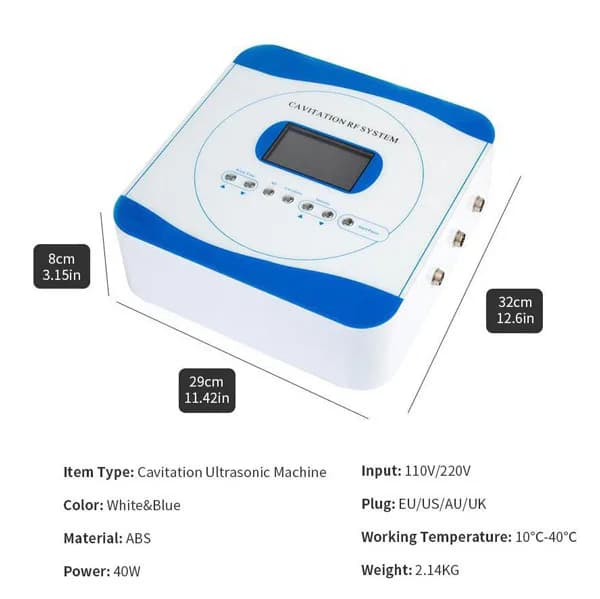 دستگاه لاغری و لیفت آر اف کویتیشن رومیزی مدل 2022 — تصویر ۳