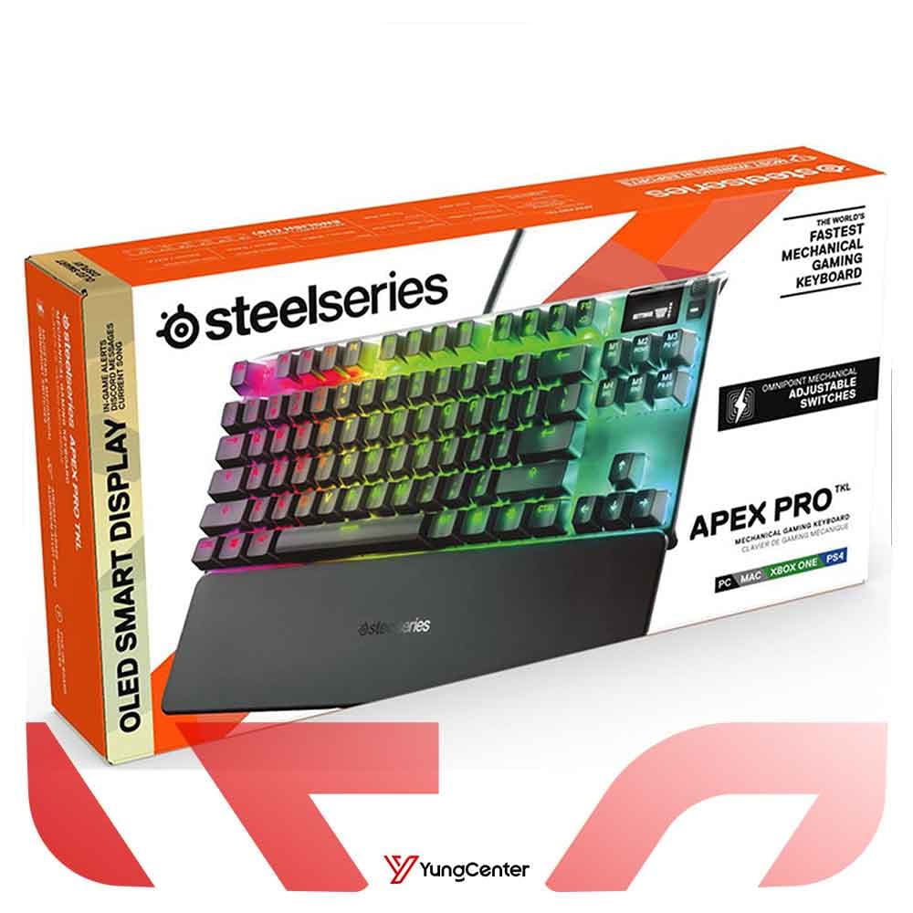 کیبورد استیل سریز Keyboard Steel Series APEX PRO TKL — تصویر ۲