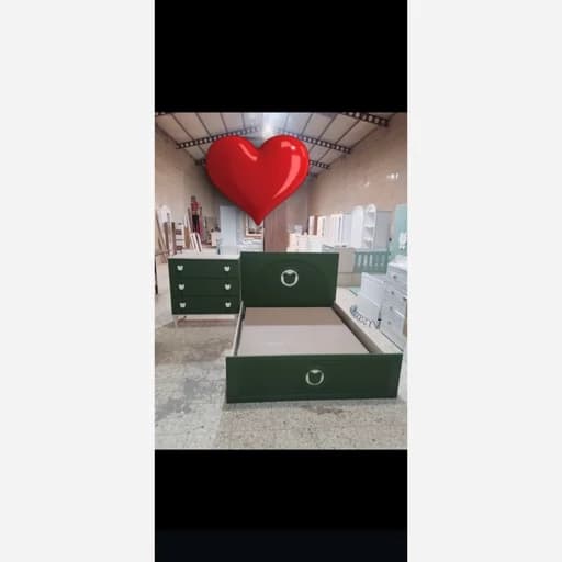 تخت جوان تخت 90در2متر با حفاظ کنار تخت جنس ملامینه و جنس تخت جوان جنس ام دی اف درجه یک با روکش ممبران کره ای درجه یک مبلمان فرنا مدل 1144050