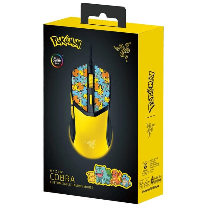 ماوس باسیم ریزر مدل Cobra Pokémon Edition — تصویر ۳