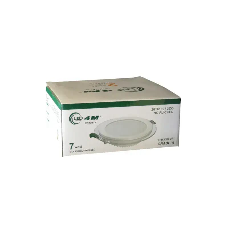 چراغ سقفی توکار 7 وات مدل کریستال فورام LED4M — تصویر ۳