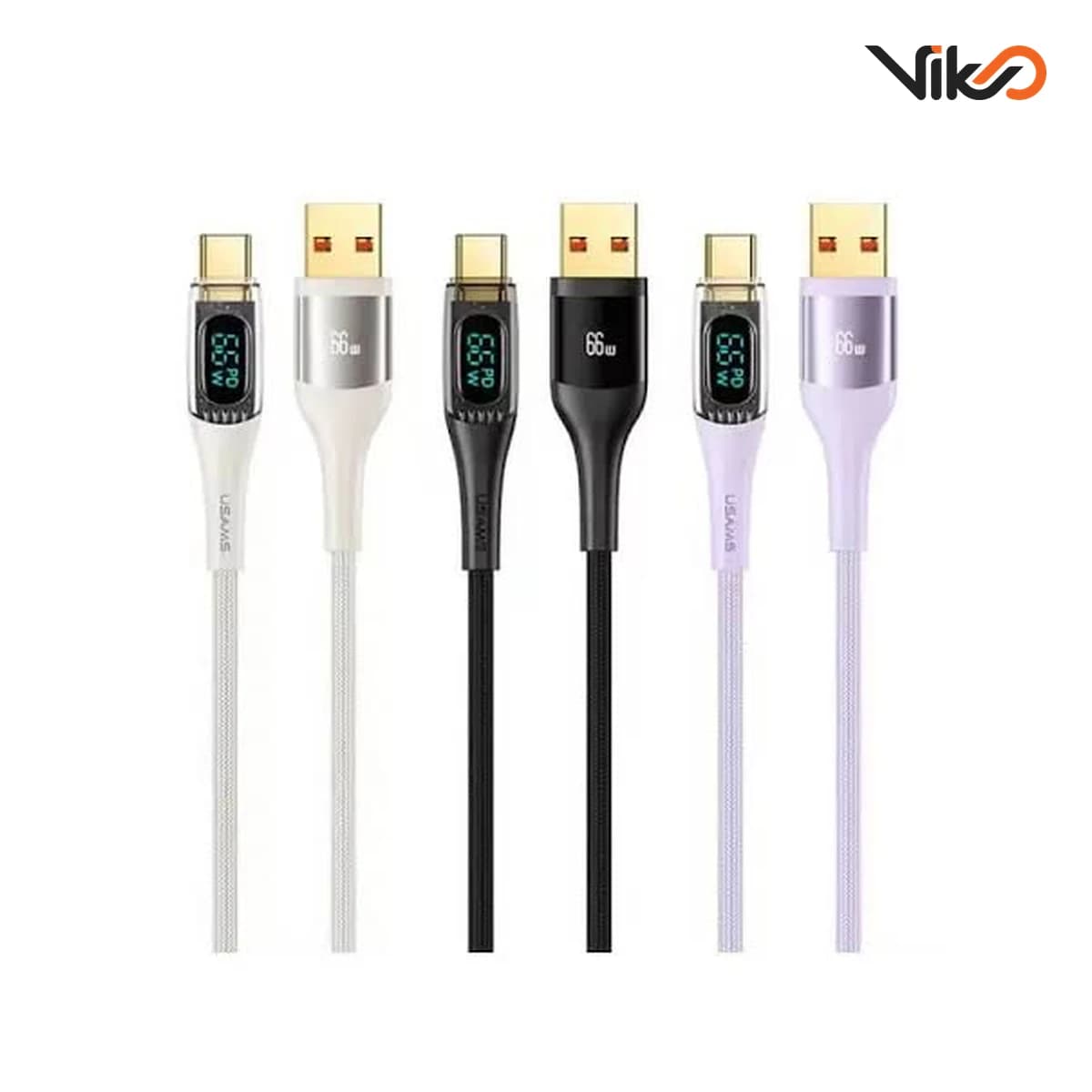 کابل تبدیل USB به Type-C یوسمز مدل US-SJ592 طول 1.2 متر — تصویر ۲