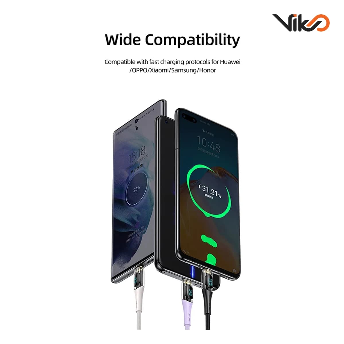 کابل تبدیل USB به Type-C یوسمز مدل US-SJ592 طول 1.2 متر — تصویر ۷