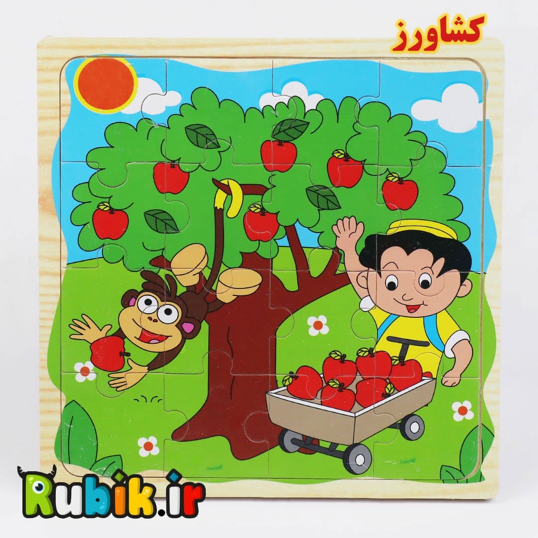 پازل 4 لایه رشد چوبی — تصویر ۳