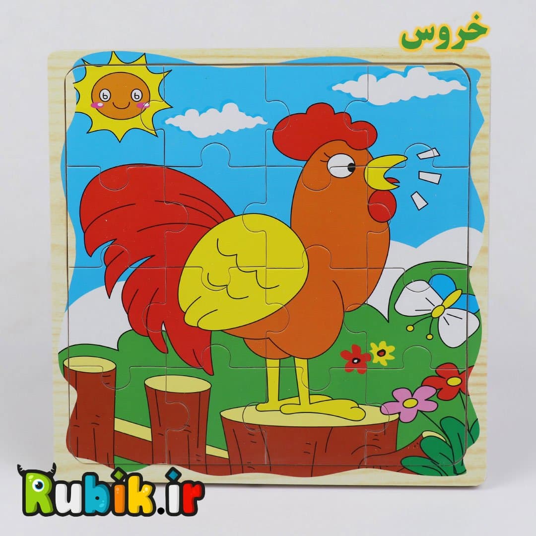 پازل 4 لایه رشد چوبی — تصویر ۲
