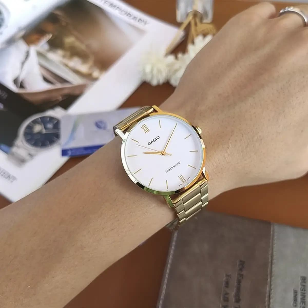 ساعت مچی مردانه کاسیو مدل Casio MTP-VT01G-7BUDF — تصویر ۳