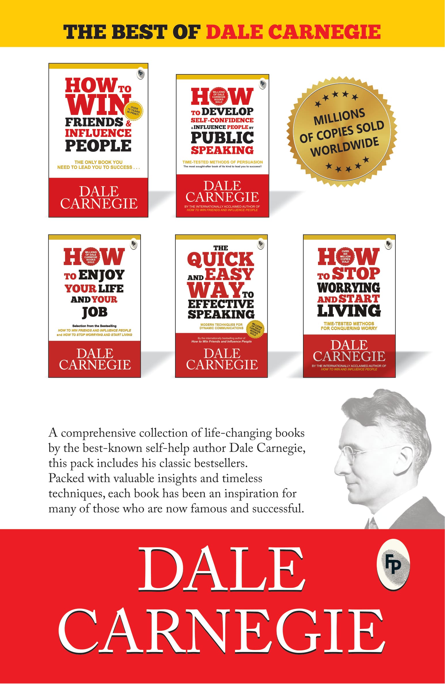 The Best of Dale Carnegie Set of 5 Books