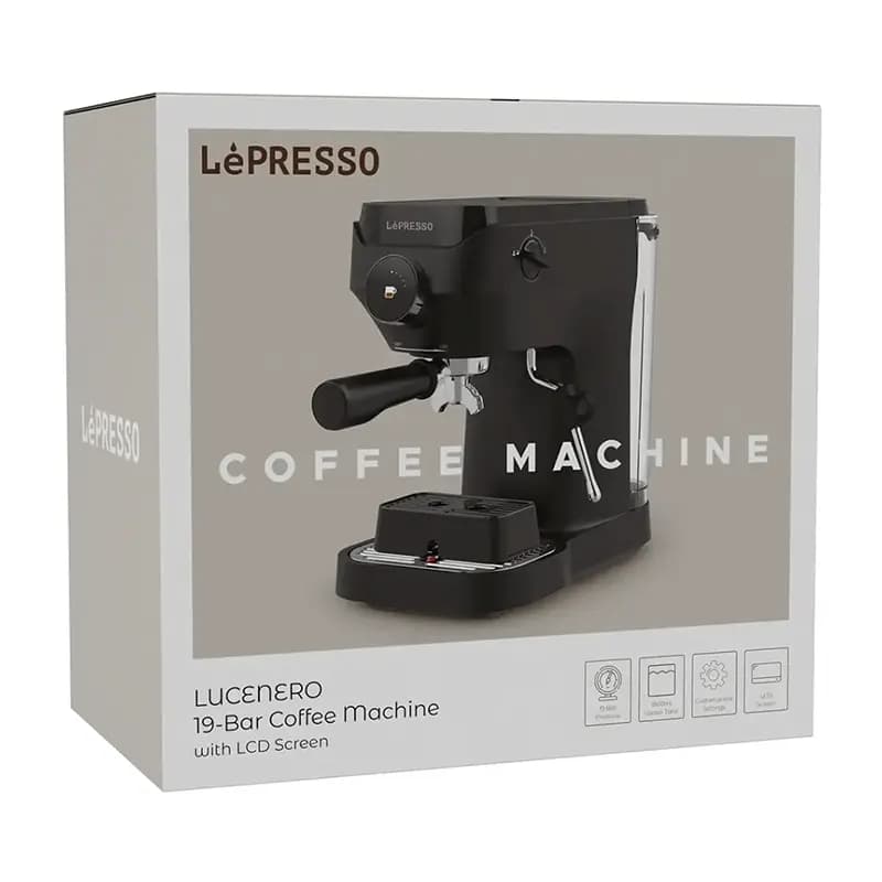 دستگاه اسپرسوساز لپرسو مدل LePRESSO LPCFFLN0081BK — تصویر ۵
