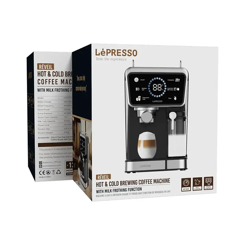 دستگاه اسپرسوساز لپرسو مدل LePRESSO LPCFFTEM0070-BK — تصویر ۵