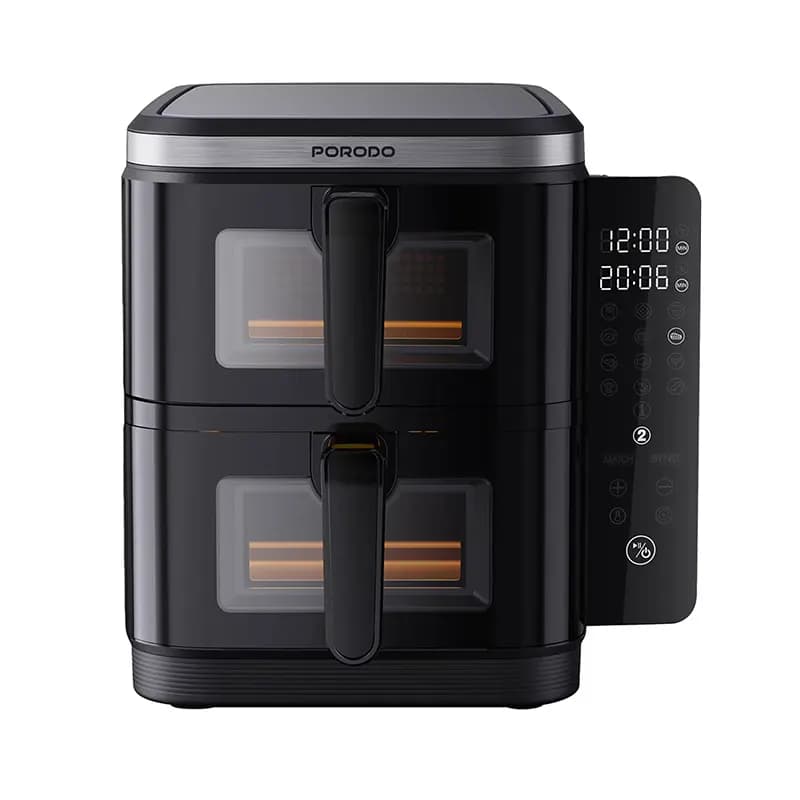 سرخ کن بدون روغن پرودو مدل PORODO PD-LFST087-BK — تصویر ۲