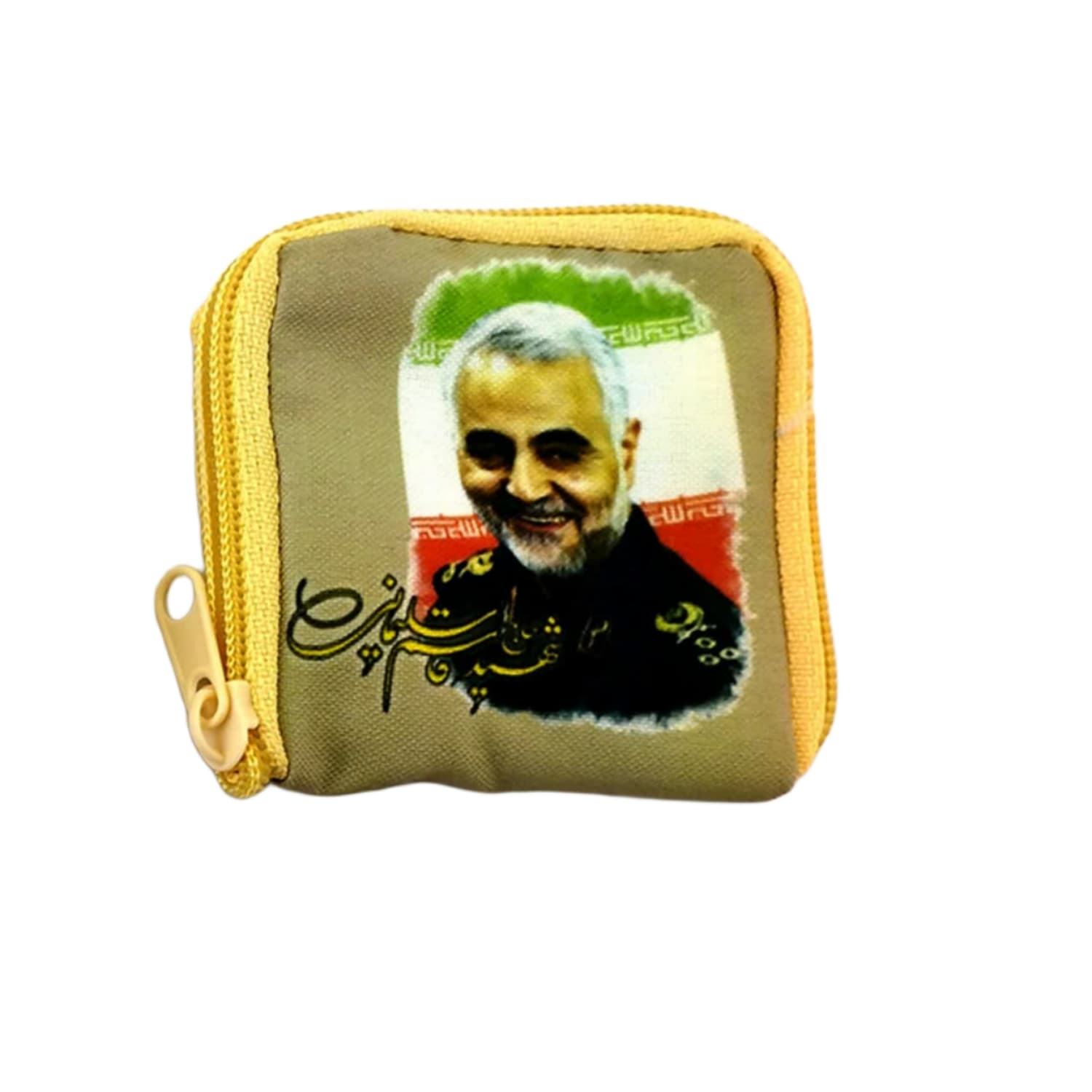 جانماز جیبی زیپ دار شهید سلیمانی در طرح های مختلف کد 103153 — تصویر ۲