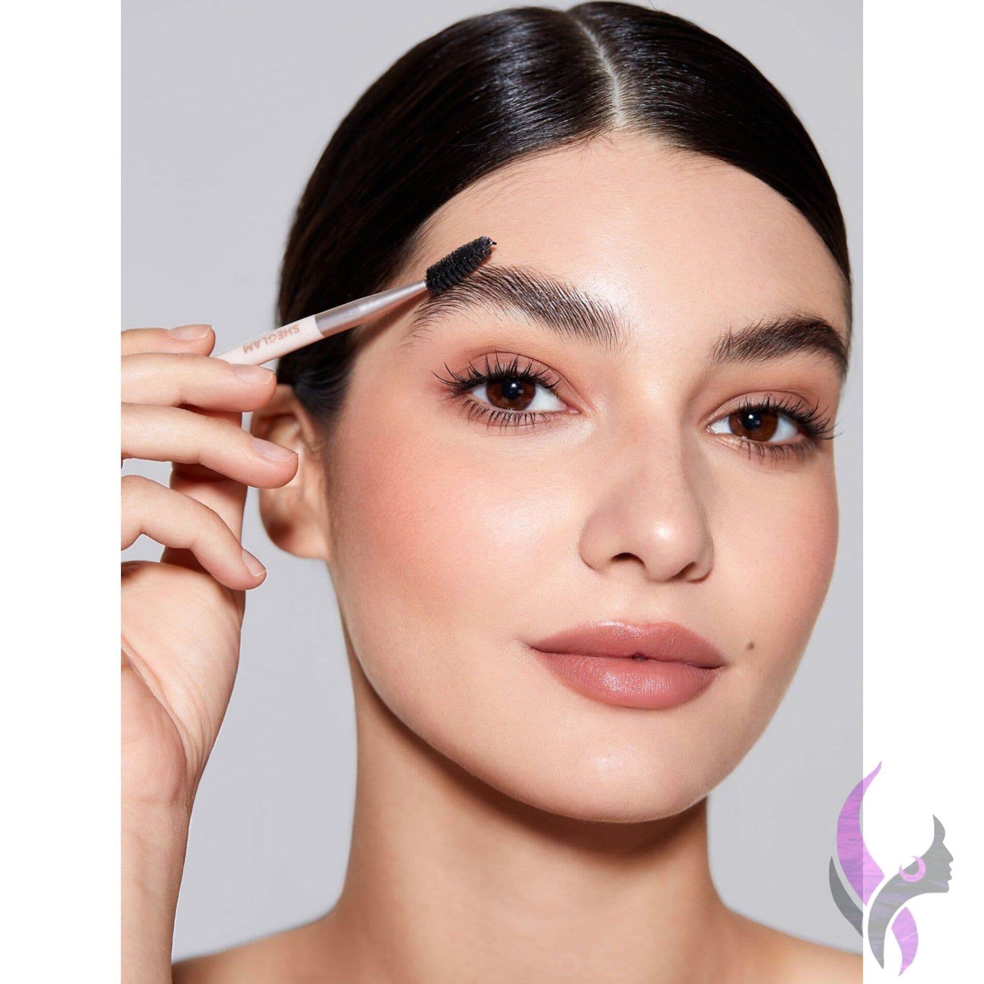 ژل ابرو کاسه ای SHEGLAM set me up hold شیگلم + اپلیکاتور دو طرفه | 5 گرم — تصویر ۴