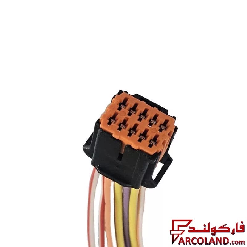 سوکت کوچک BSM مشکی 10 فیش رالیا Ralia مناسب پژو 206 — تصویر ۲