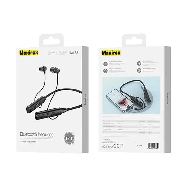 هدفون بلوتوثی مکسیروکس مدل ML38 کد 9831 — تصویر ۲