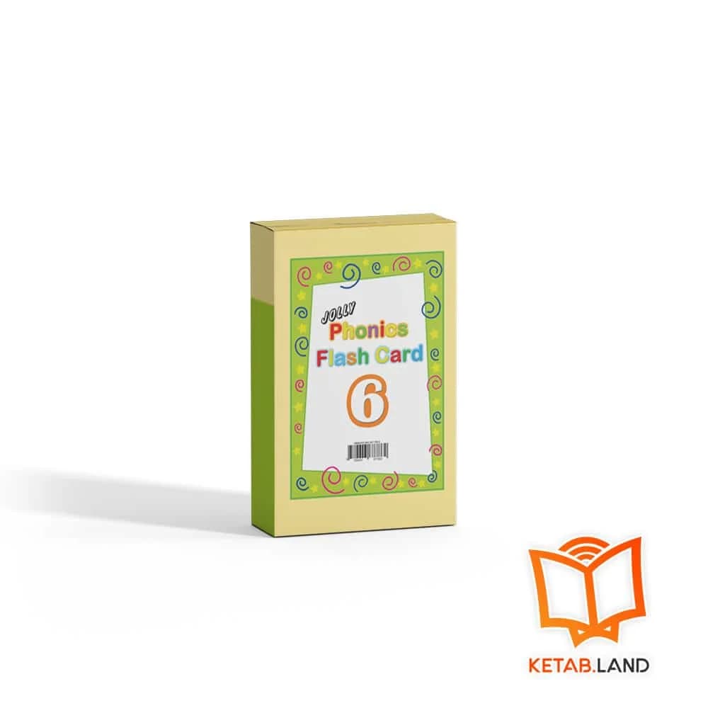 فلش کارت Jolly Phonics 6