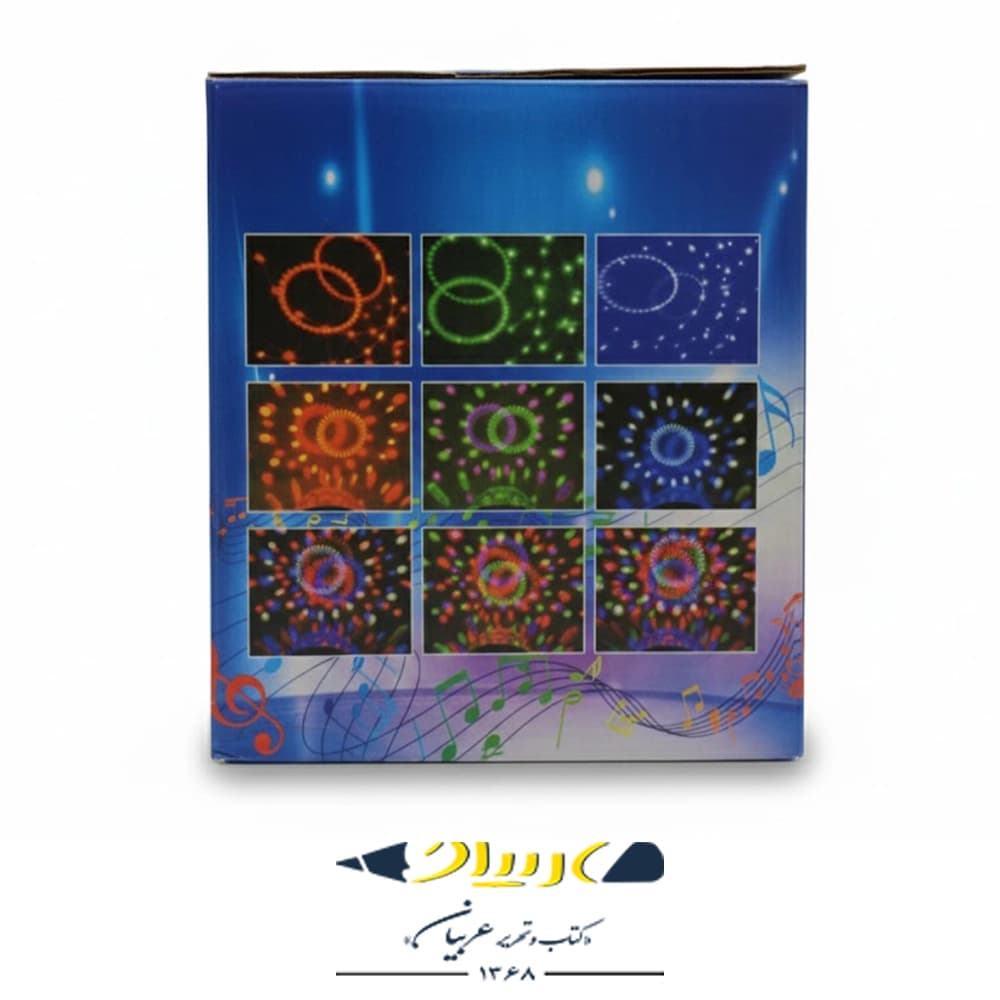 رقص نور توپی مدل – LED Party Light — تصویر ۵