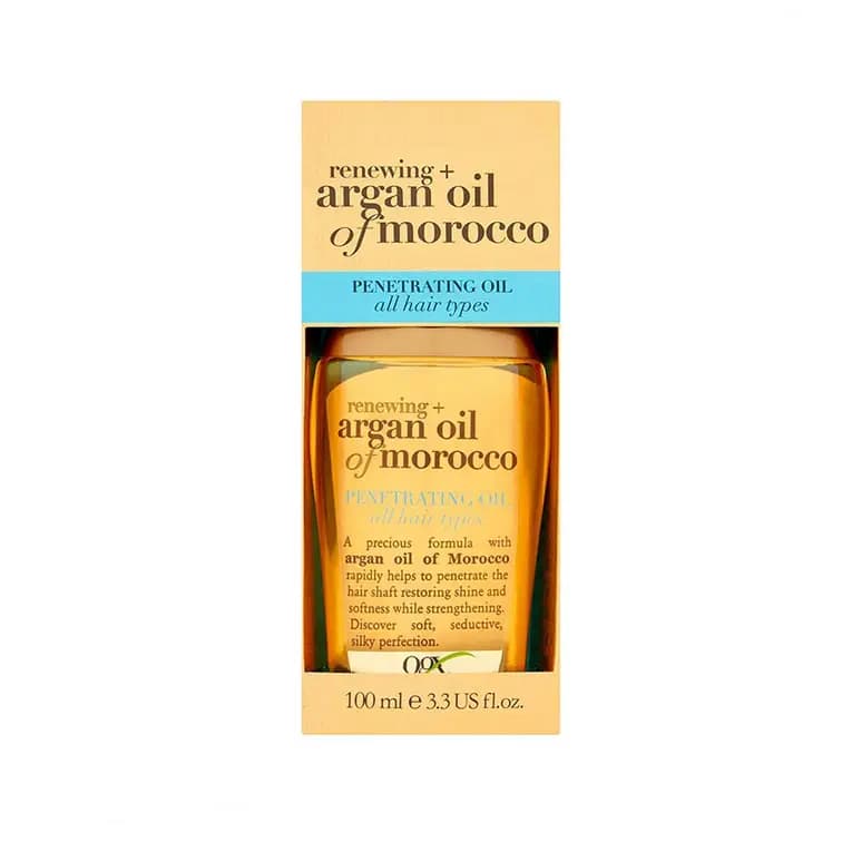 روغن مو آرگان او جی ایکس انواع مو احیا کننده مو ogx argan oil penetrating