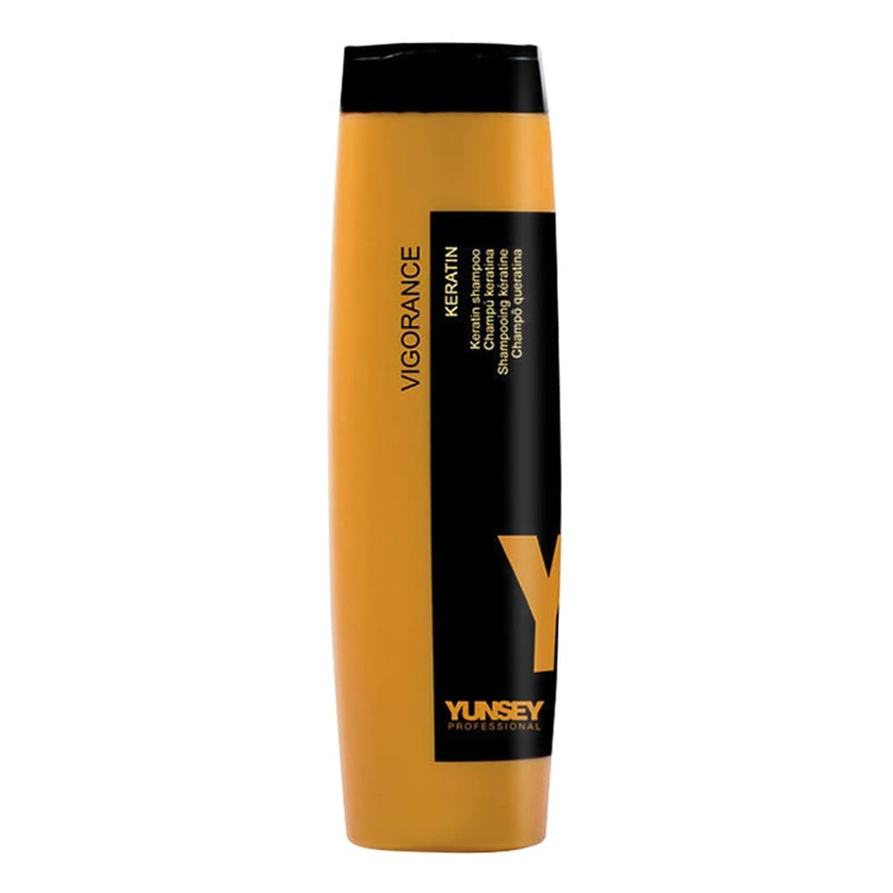 شامپو یانسی ویگورانس مدل Keratin حجم 250 میلی لیتر