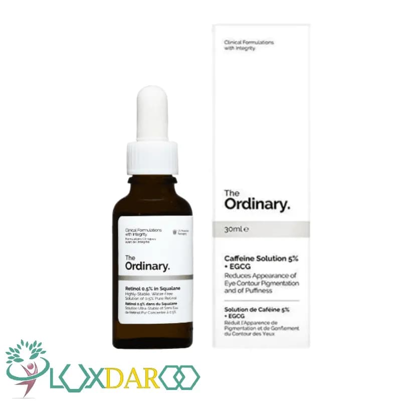 سرم دور چشم کافئین 5% و EGCG اوردینری (شرکت وستا دارو سلامت)